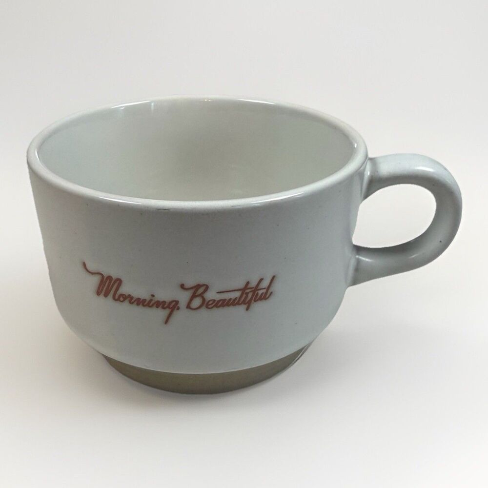 Hearth &‎ Hand Magnolia Stoneware Mug Morning Beautiful 12 oz